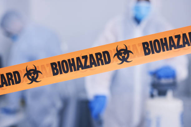 Professional Blood Cleanup technician working in Fleming, CO